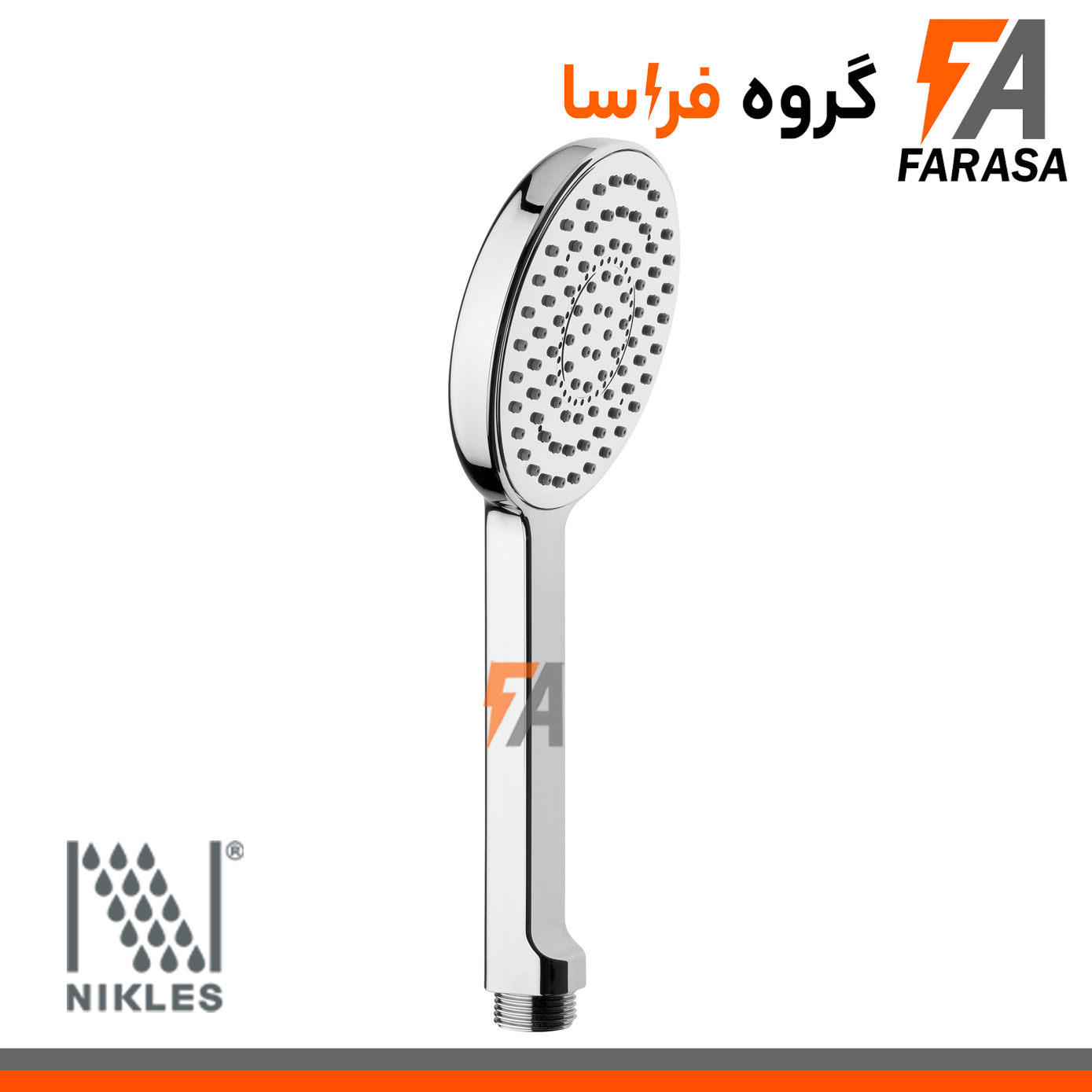 سردوش کاهنده مصرف آب حمام نیکلس NIKLES مدل Pure Soft 105